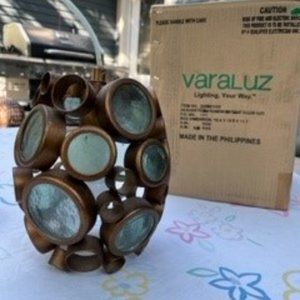 Four mini pendant lights Varaluz Fascination mini pendants